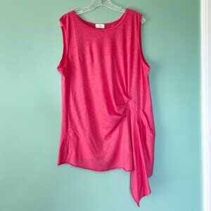 Anthropologie T.La sleeveless cotton knit tee, size XL